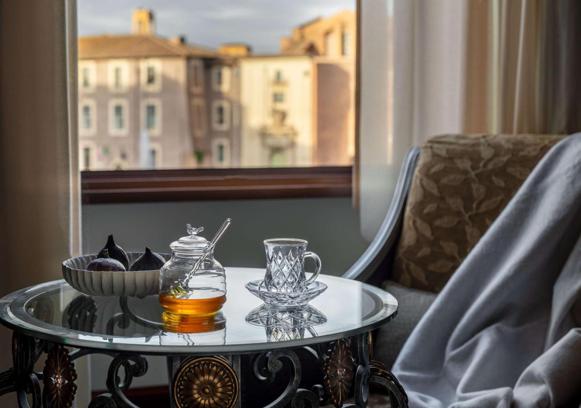 Anantara Palazzo Naiadi Rome Hotel - A Leading Hotel Of The World Ngoại thất bức ảnh A cup of tea