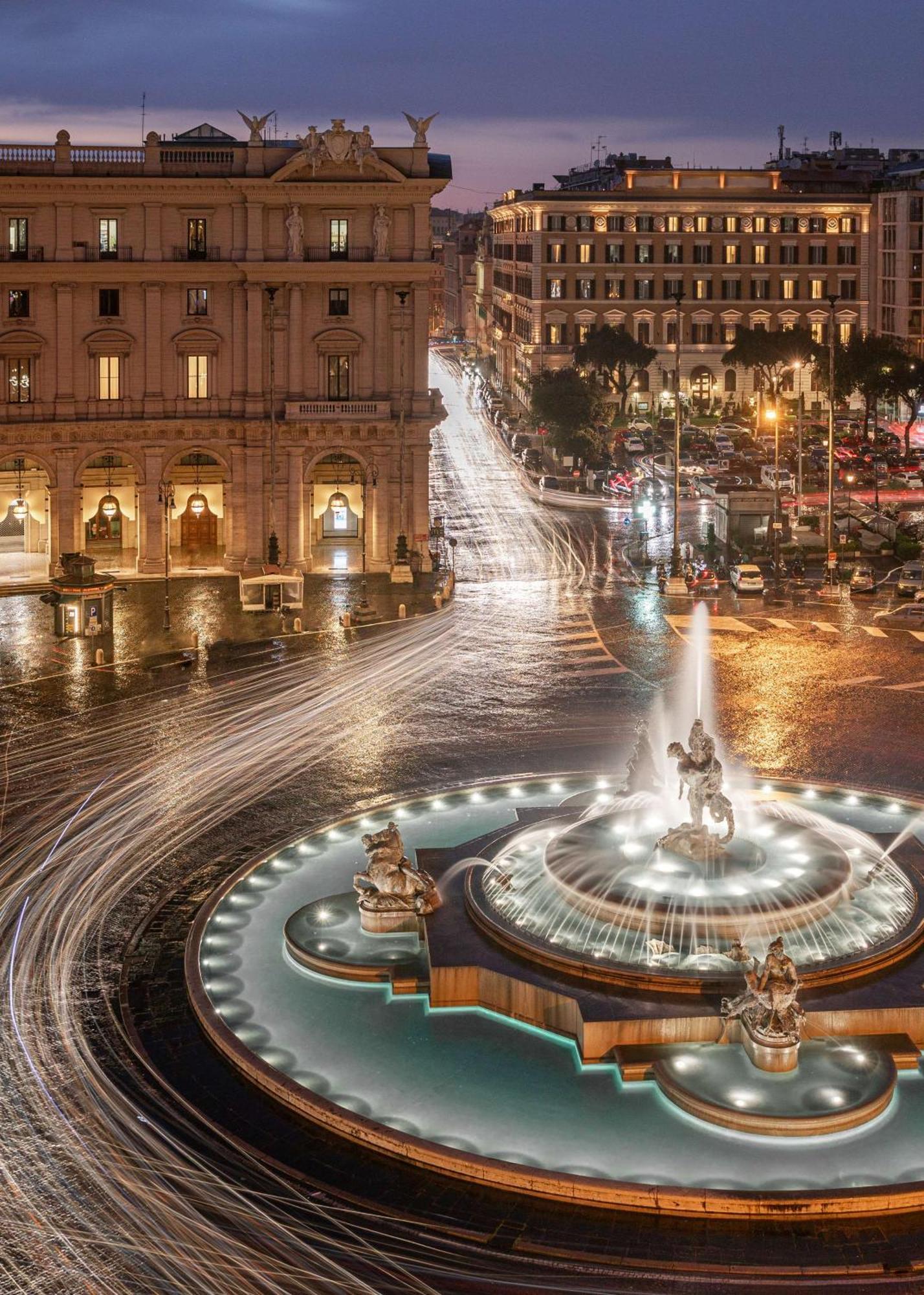Anantara Palazzo Naiadi Rome Hotel - A Leading Hotel Of The World Ngoại thất bức ảnh Fountain of the Four Rivers