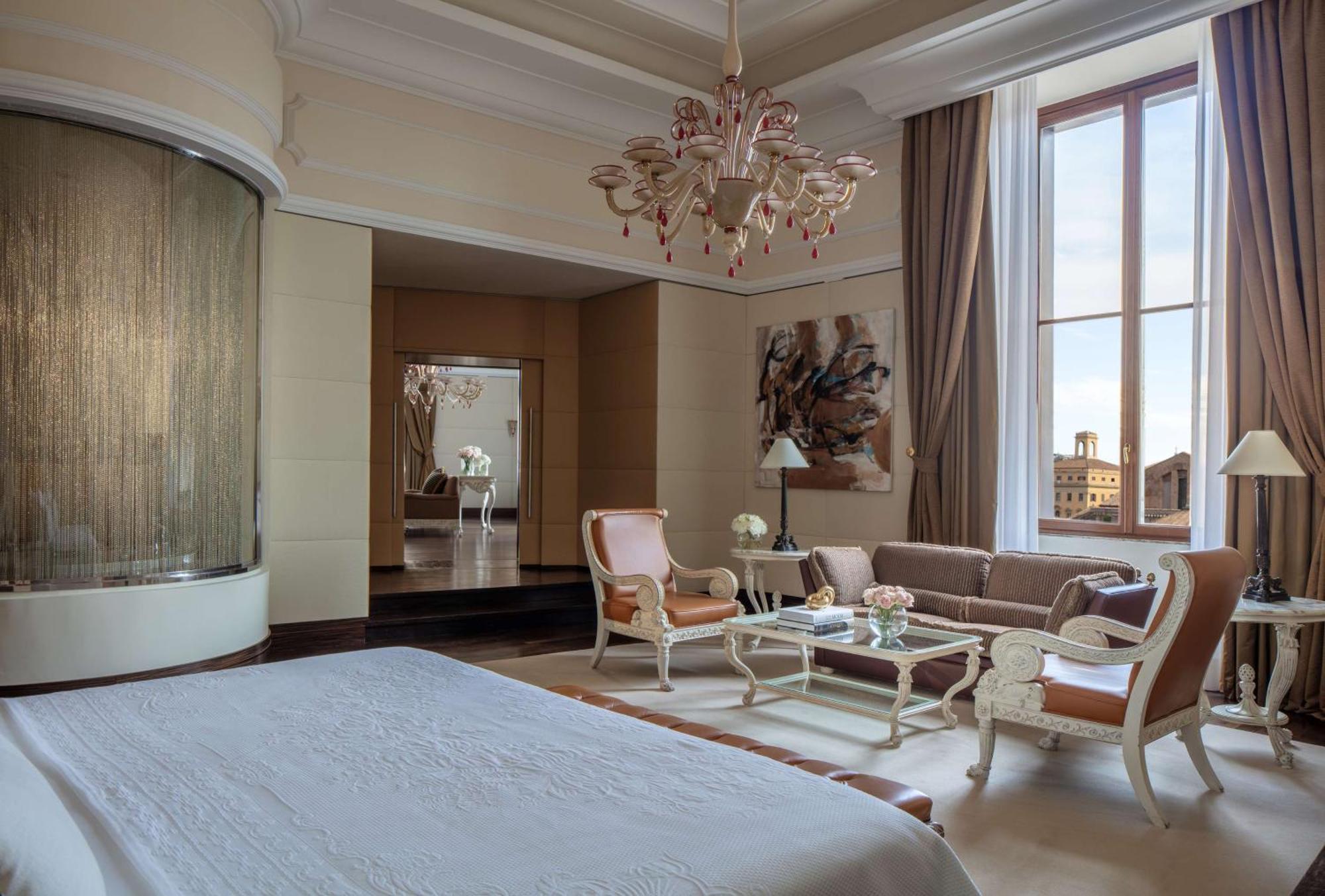 Anantara Palazzo Naiadi Rome Hotel - A Leading Hotel Of The World Ngoại thất bức ảnh A suite at the Four Seasons Hotel