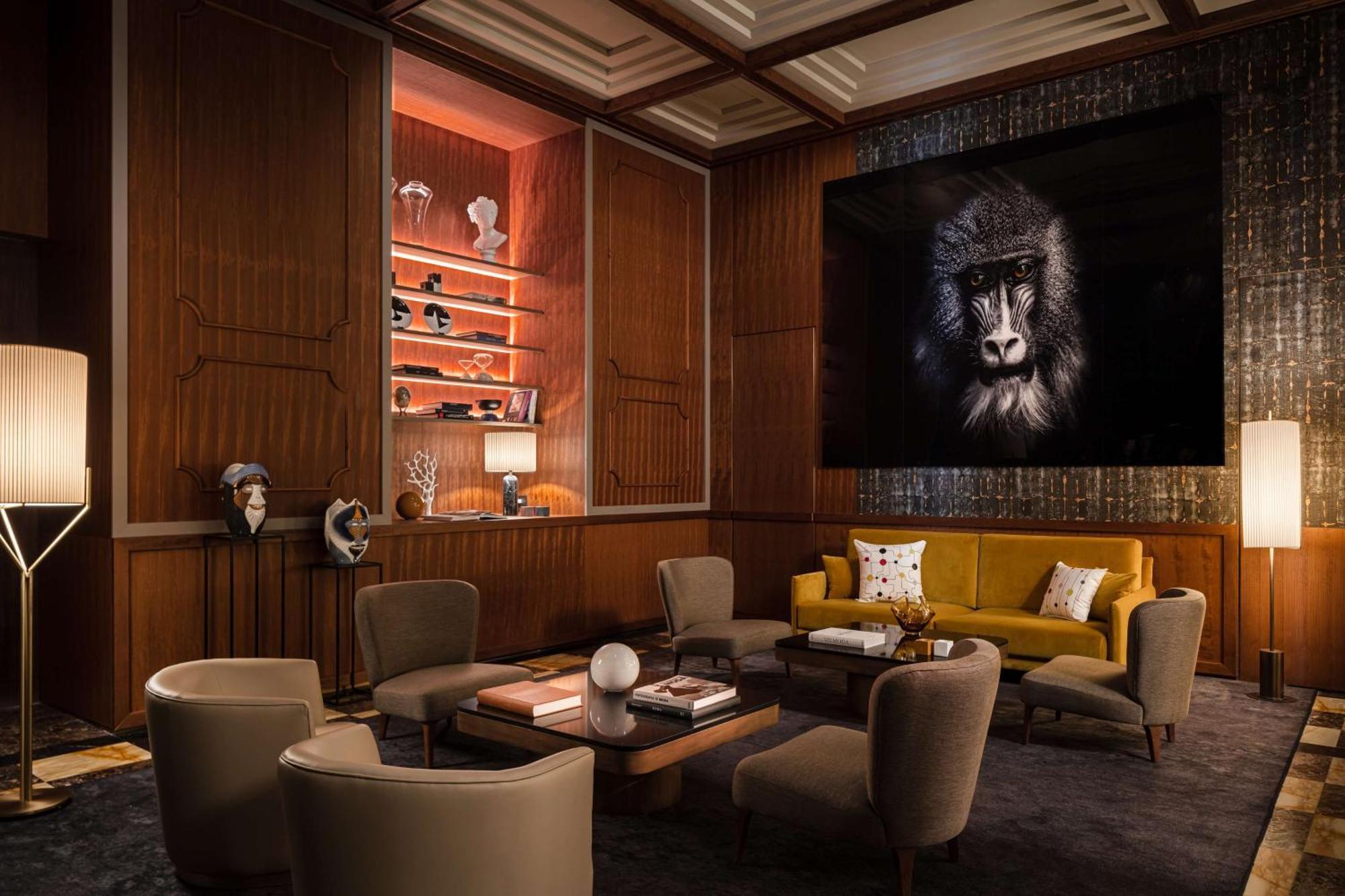 Anantara Palazzo Naiadi Rome Hotel - A Leading Hotel Of The World Ngoại thất bức ảnh The Lion Lounge at the airport